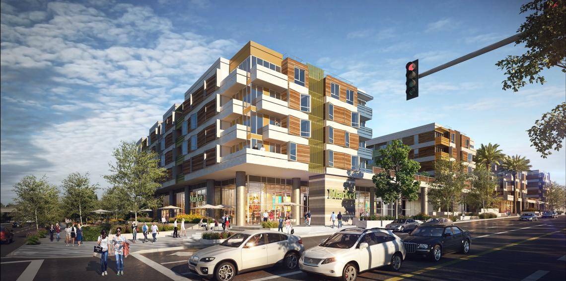 Excavation completed for Citrus Commons complex in Sherman Oaks